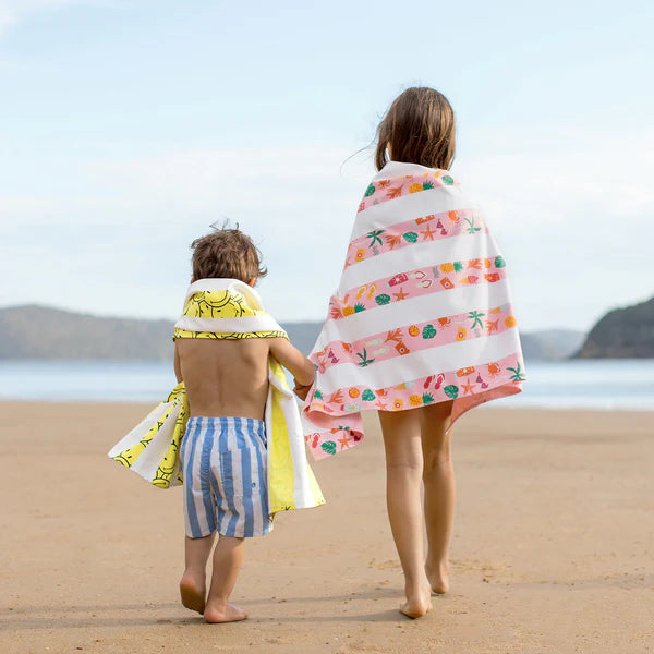 KIDS BEACH TOWEL | SMILEY