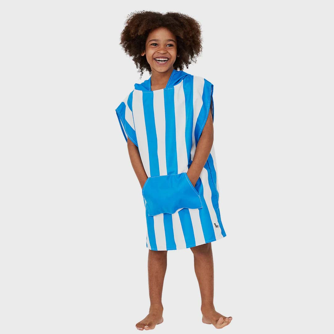 KIDS PONCHO | BONDI BLUE