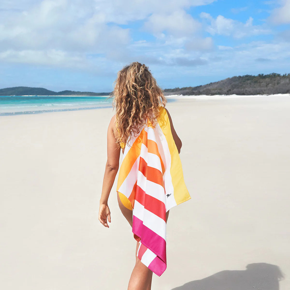 BEACH TOWEL | PEACH SUNRISE