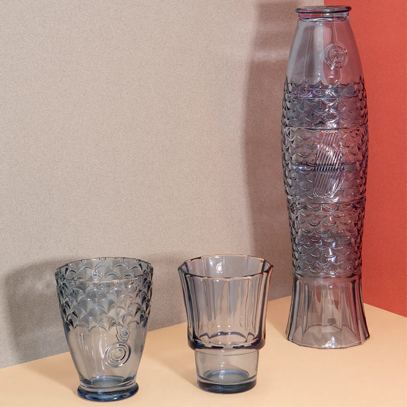 KOIFISH STACKABLE GLASSES SET | BLUE