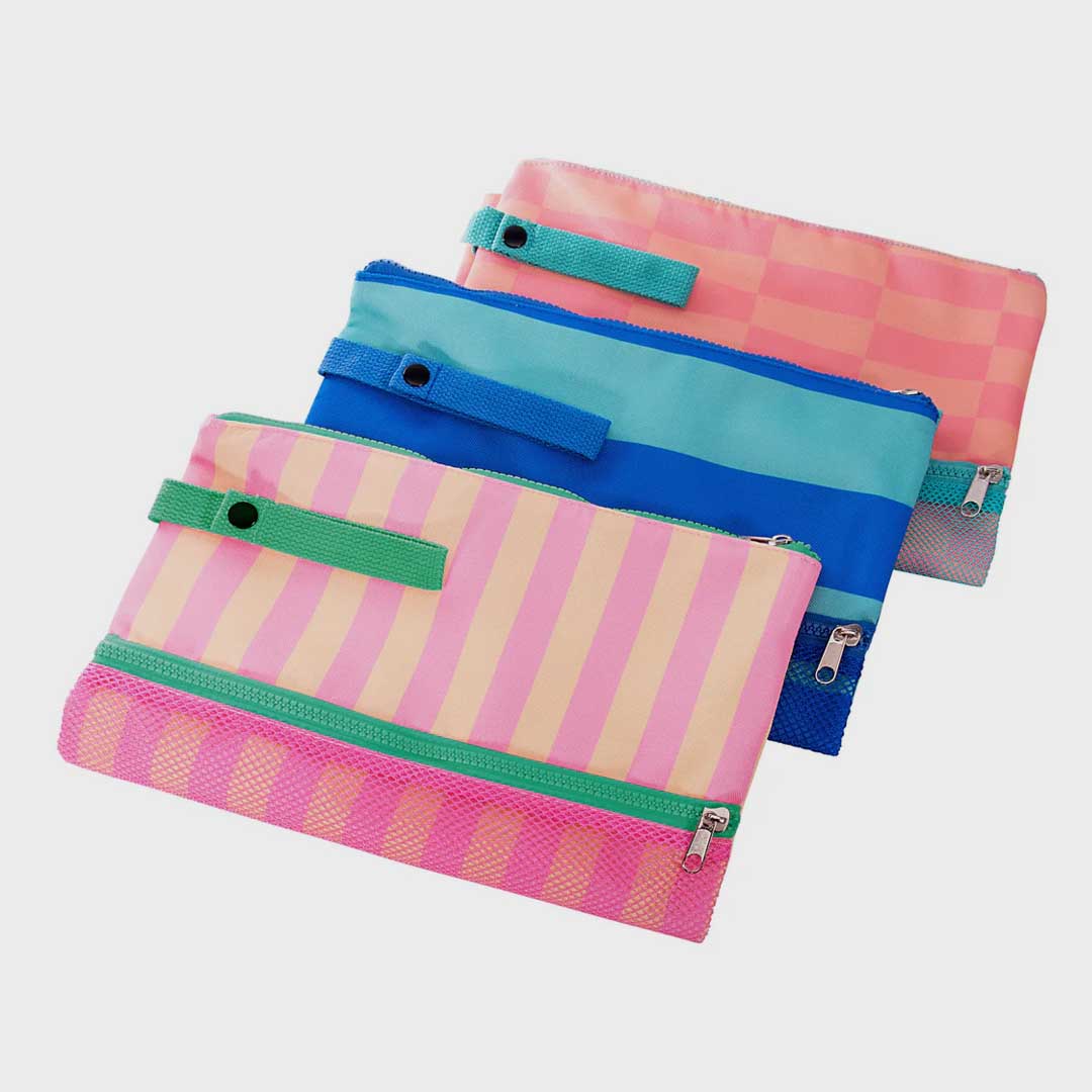 Wet n Dry Bag | Pink Sorbet Stripe