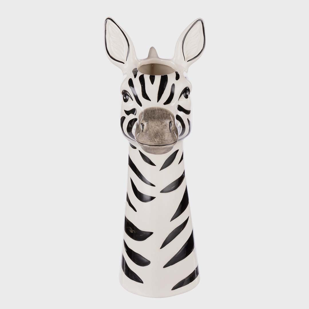 Zippy Zebra Vase