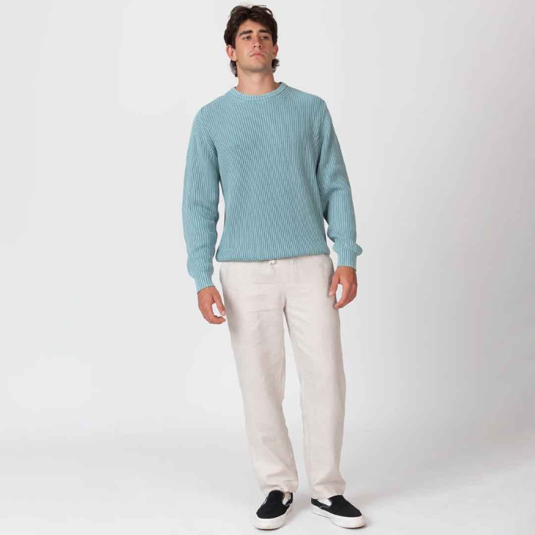 Fisher Chunky Knit | Blue Smoke