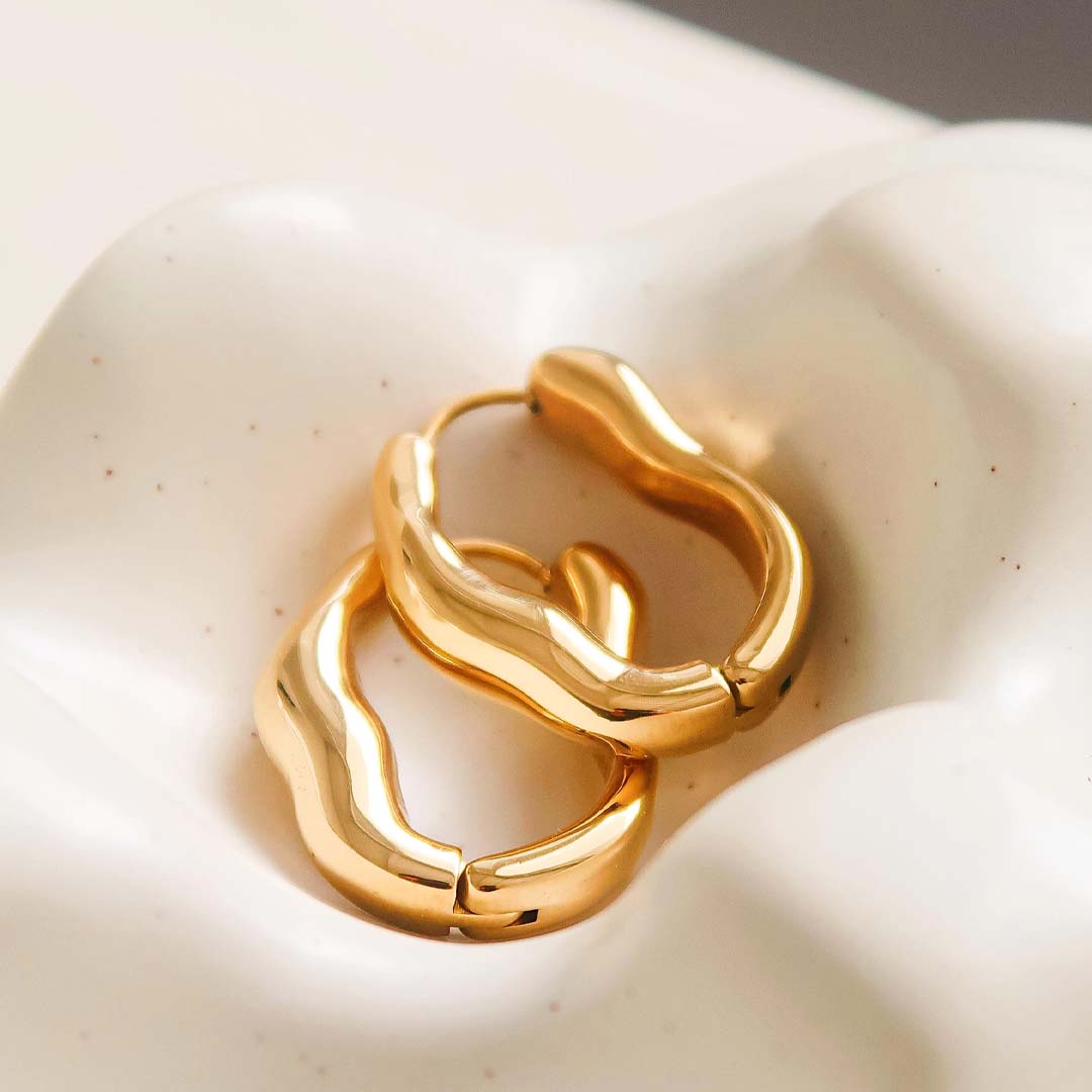 Darcy Hoop Earring | Gold