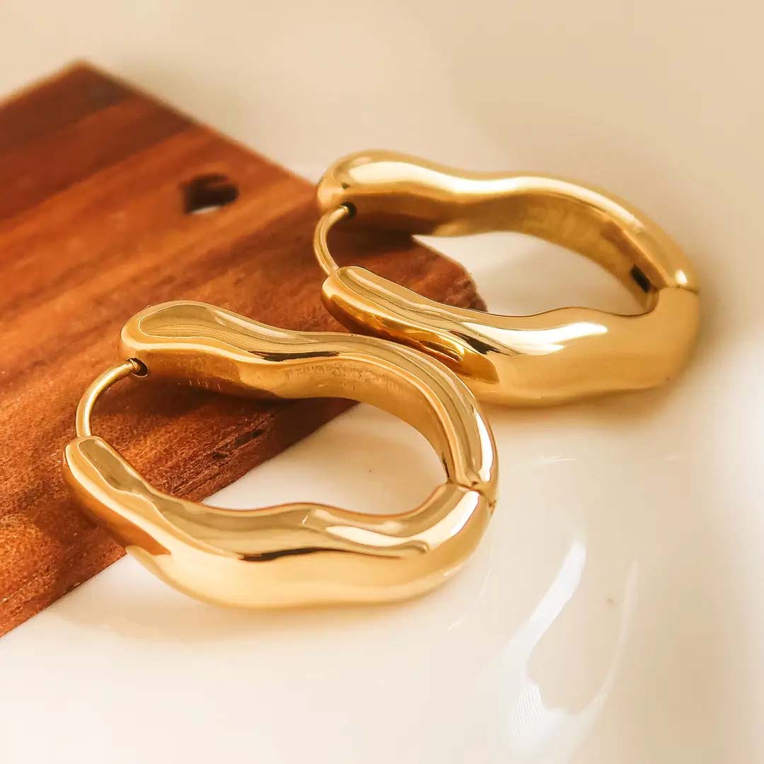 Darcy Hoop Earring | Gold