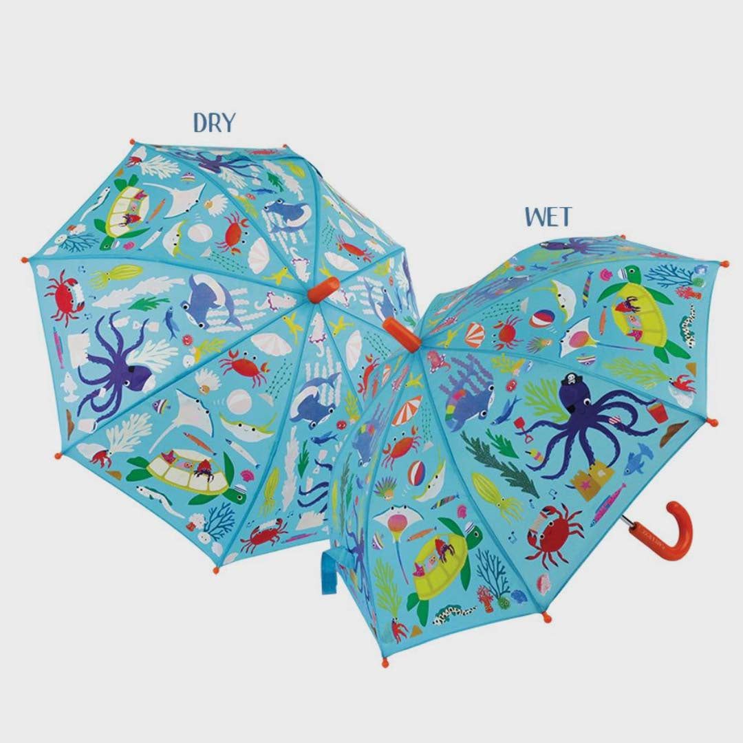 COLOUR CHANGING UMBRELLA | OCEAN