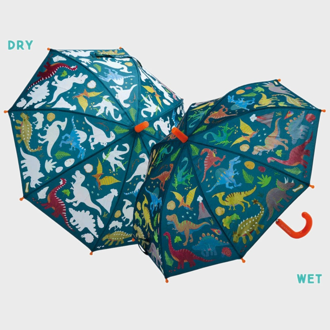Colour Changing Umbrella | Dinosaur