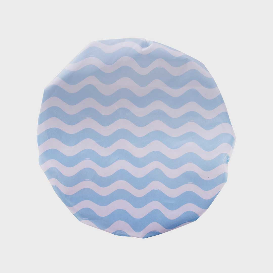 2 in 1 Shower Cap | Blue