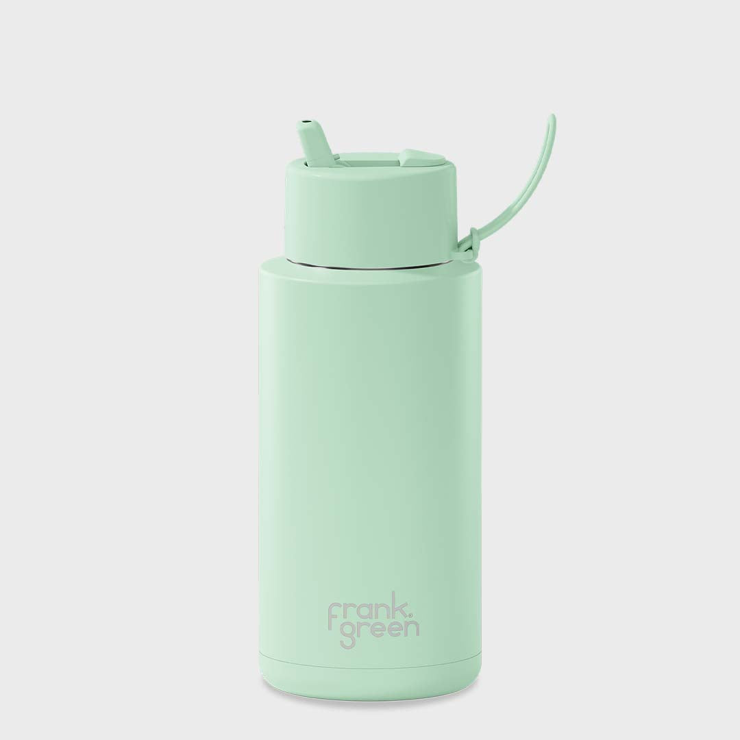 Ceramic Reusable Bottle (1 Litre) | Mint Gelato