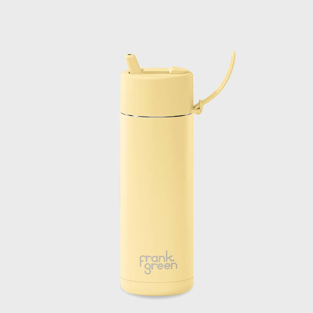 Ceramic Reusable Bottle (595ml) | Buttermilk