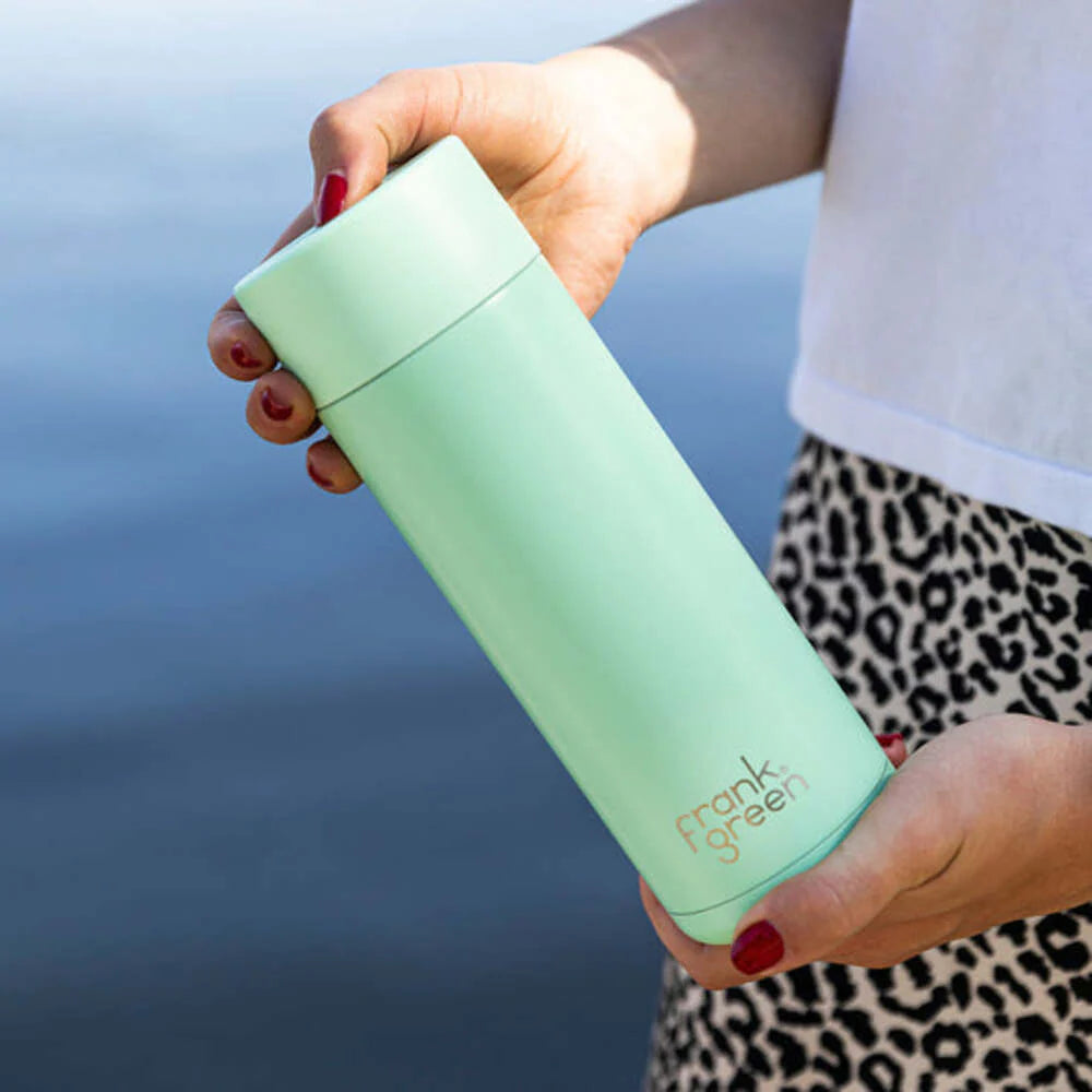 CERAMIC REUSABLE BOTTLE (595ML) | MINT GELATO