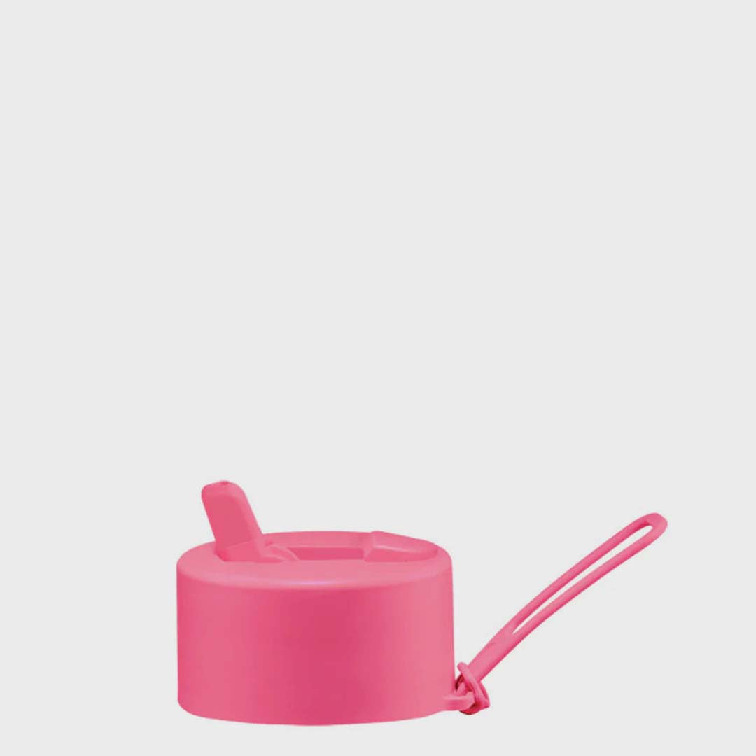 FLIP STRAW LID & STRAP PACK | HOT PINK