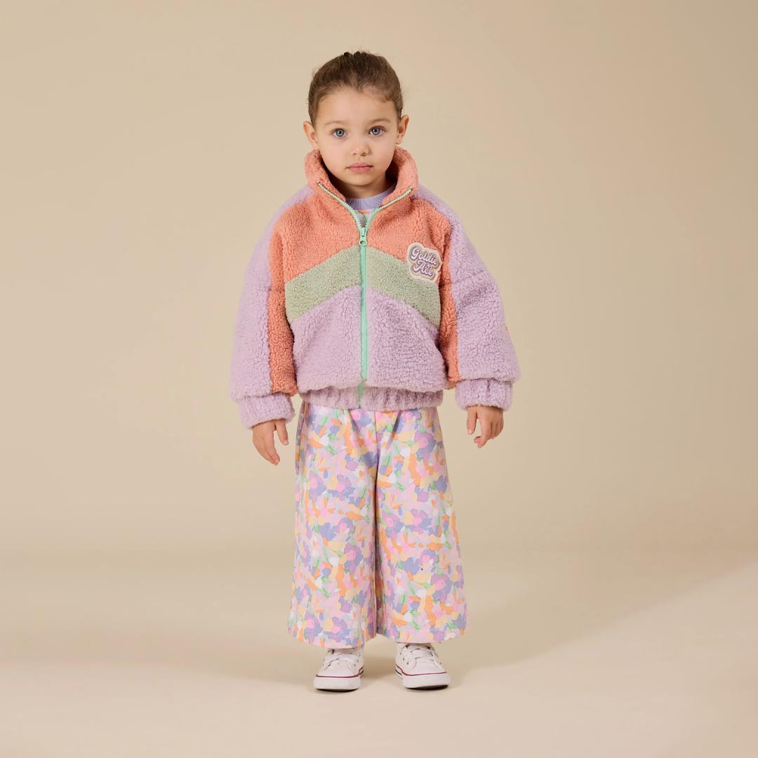 Frankie Sherpa Jacket | Lilac