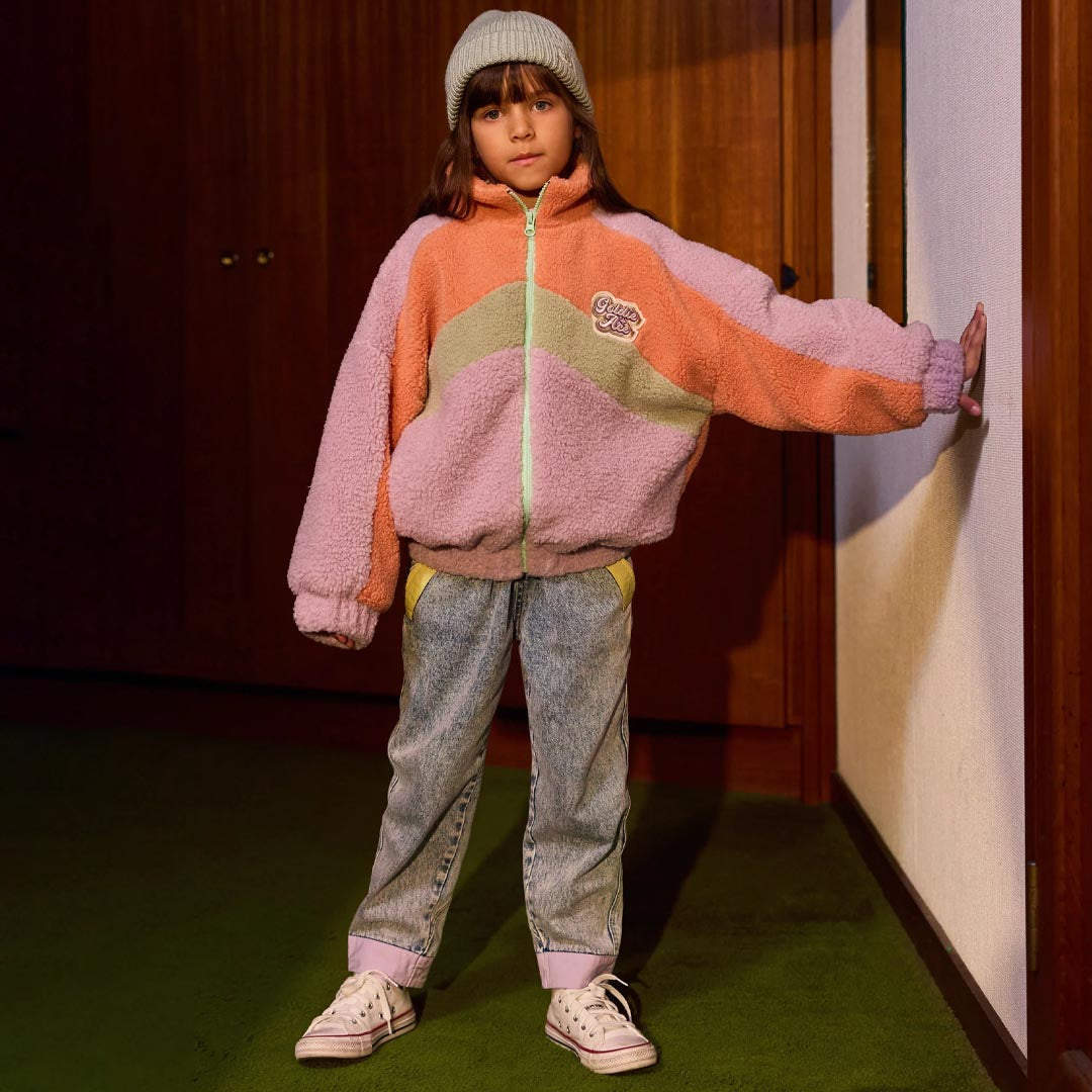 Frankie Sherpa Jacket | Lilac