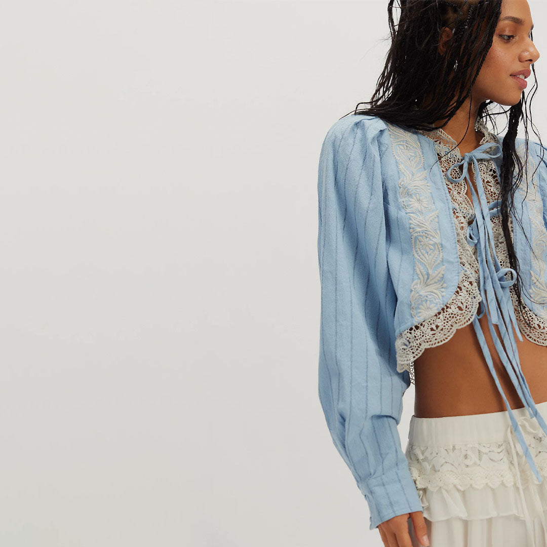 Bali Jude Top | Chambray