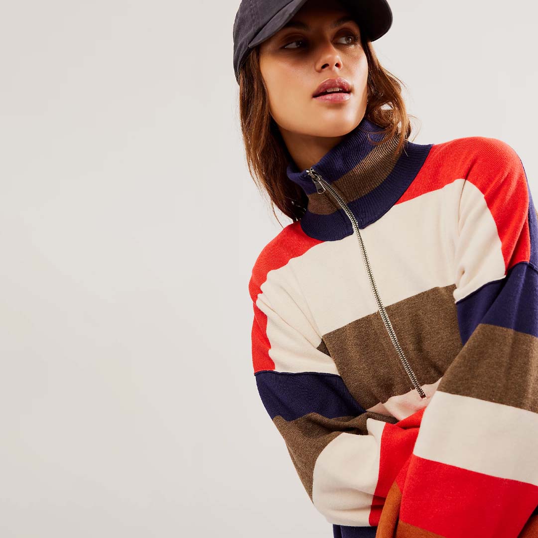 COASTAL STRIPE PULLOVER | SET SAIL COMBO