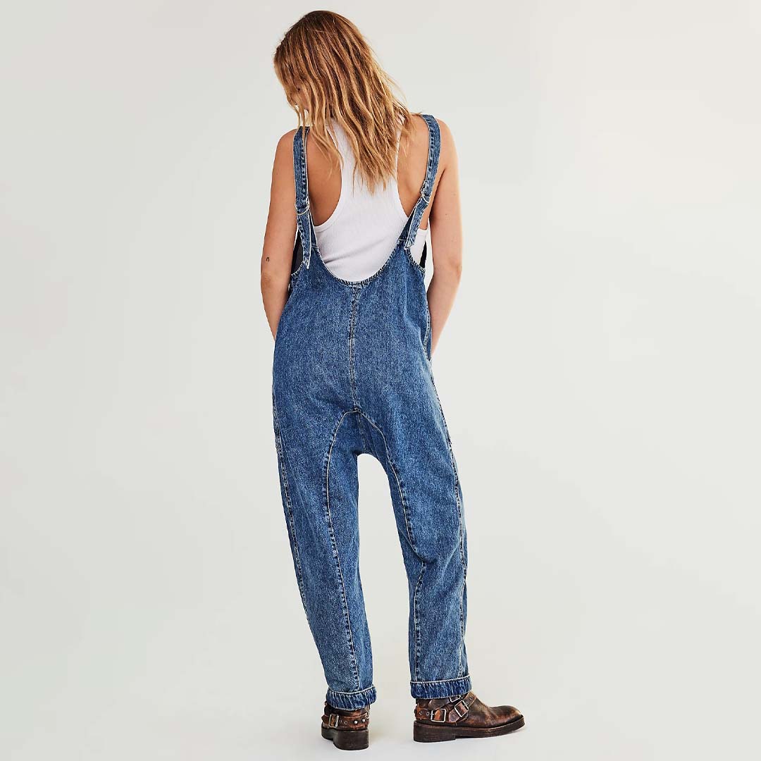 HIGH ROLLER JUMPSUIT | SAPPHIRE BLUE