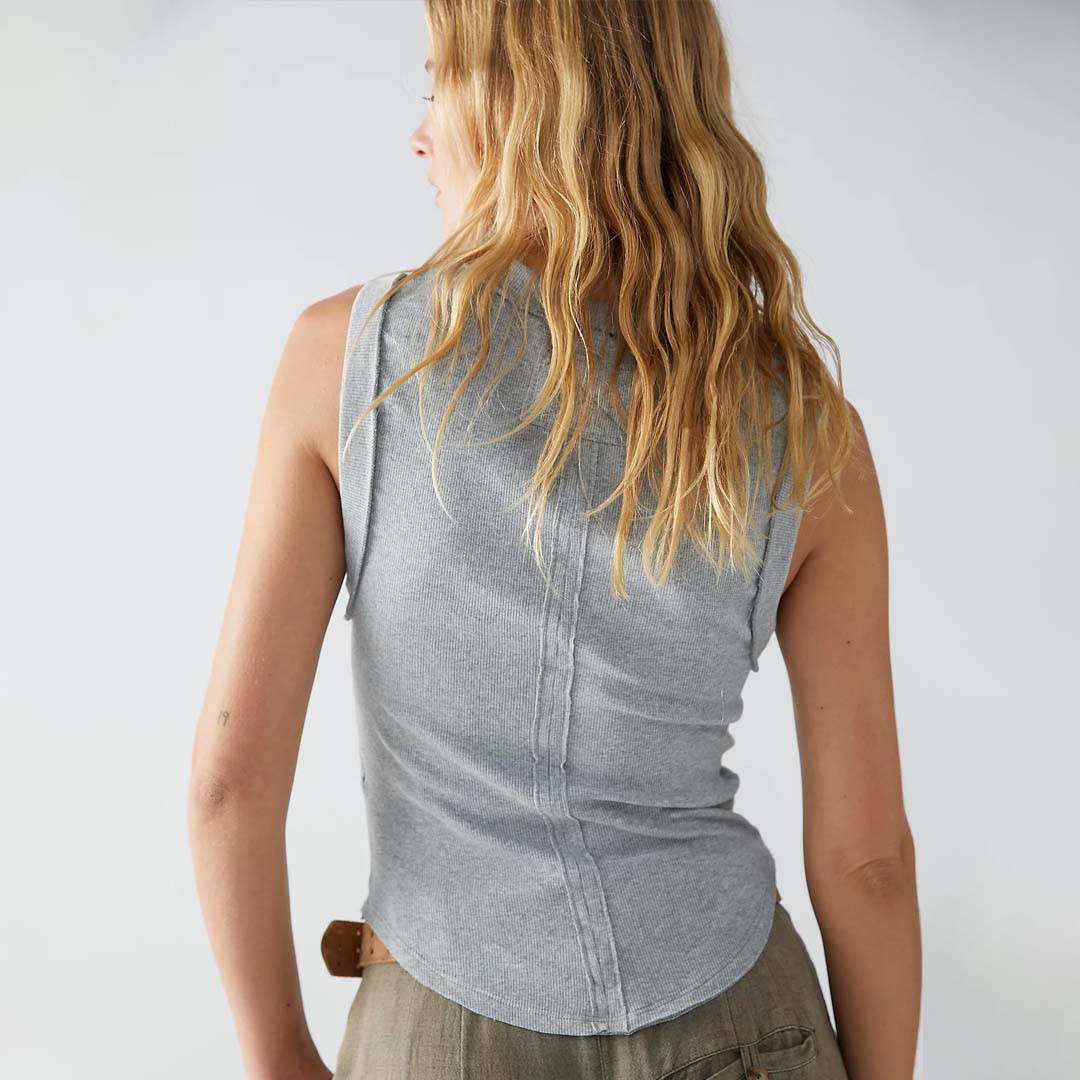 KATE TANK | HEATHER GREY