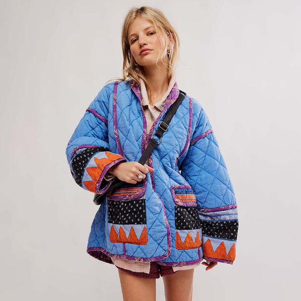 Free People Winnie Jacket | Dutch Blue Combo