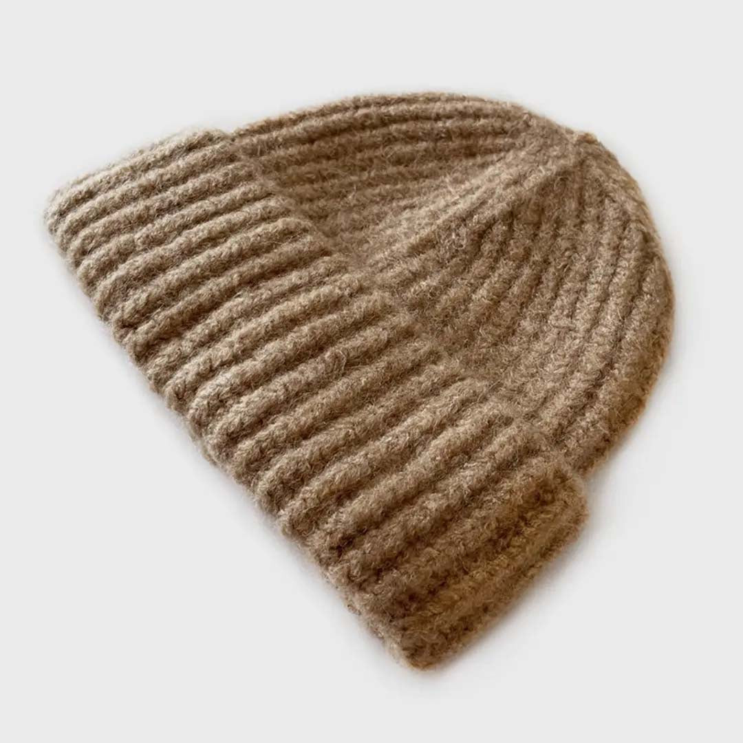 Haila Cuffed Beanie | Brown