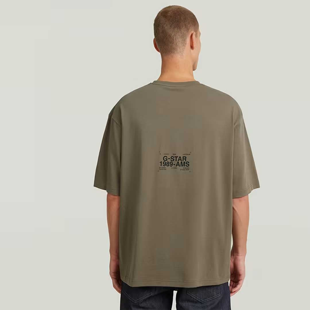 Badge Boxy T-Shirt | Turf