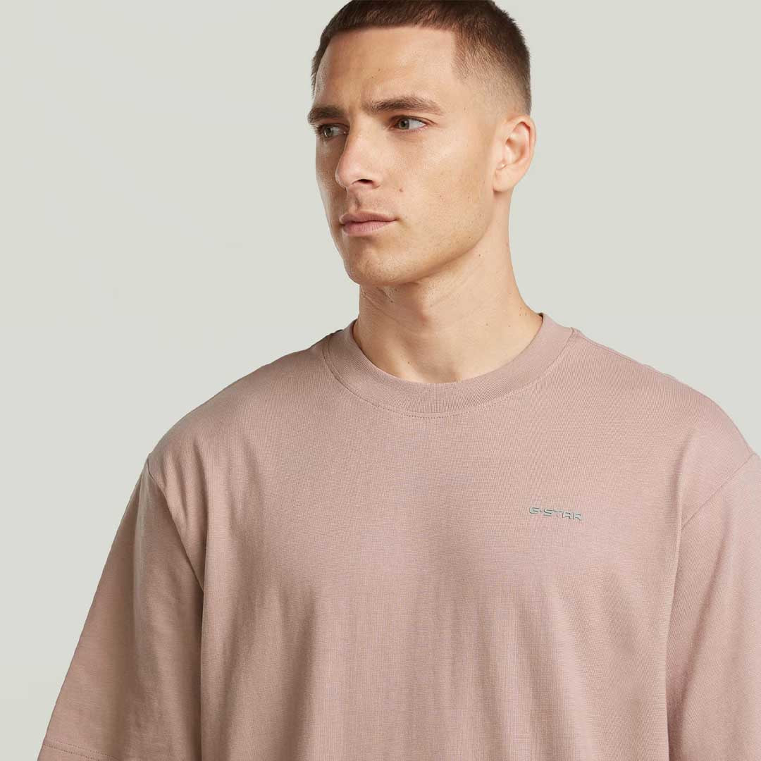 Boxy Base T-Shirt | Berry Mist