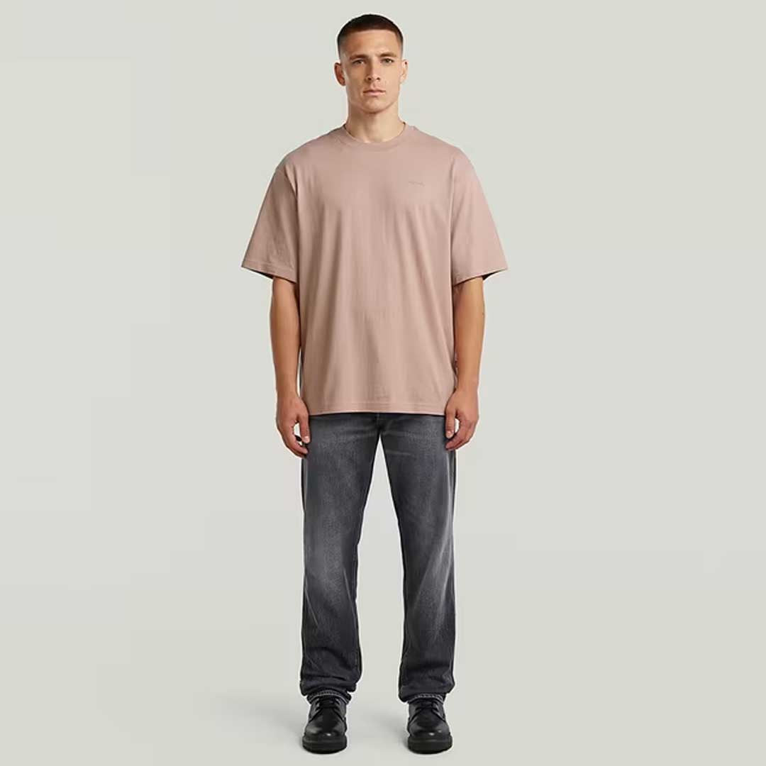 Boxy Base T-Shirt | Berry Mist