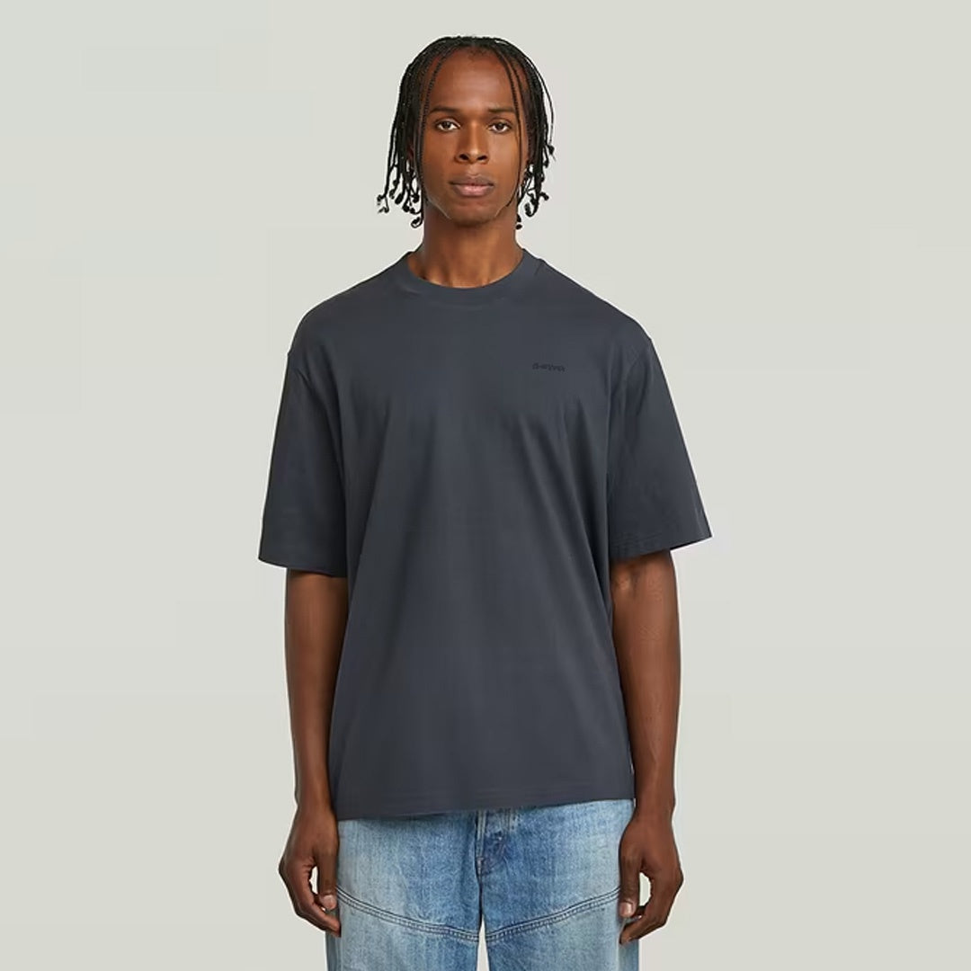 Boxy Base T-Shirt | India Ink