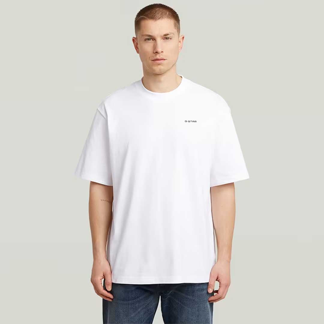Boxy Base T-Shirt | White