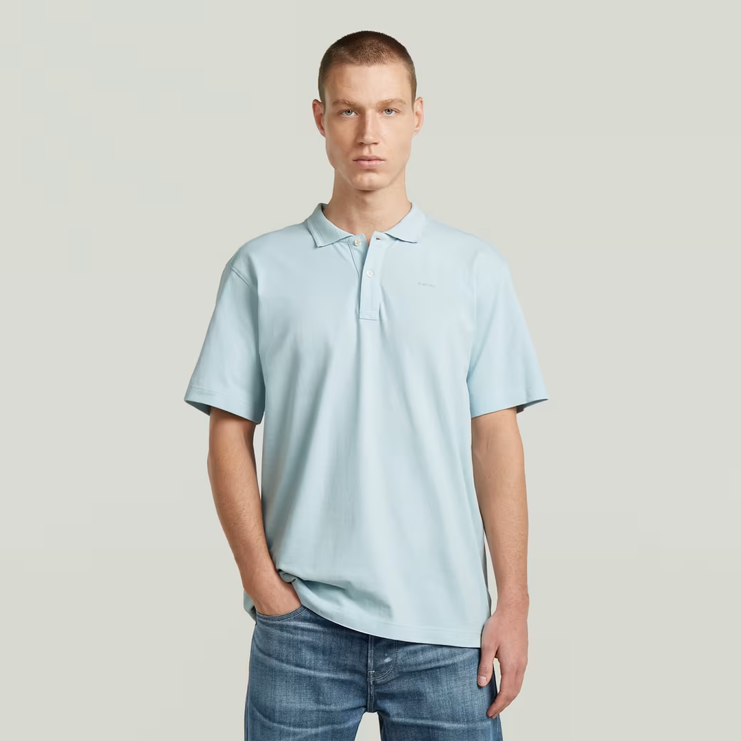 Core Regular Polo Shirt | Baby Blue