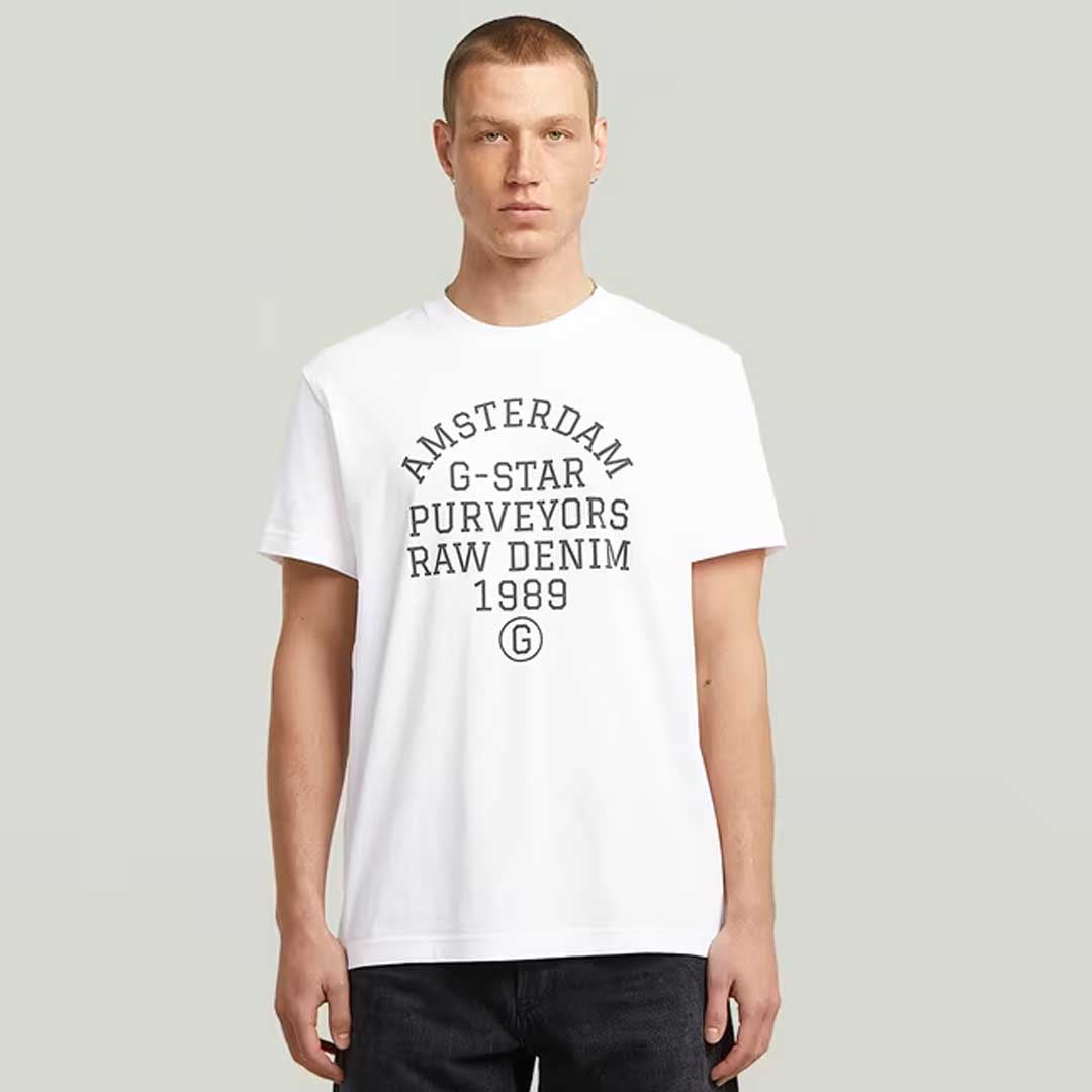 Purveyors Graphic T-Shirt | White