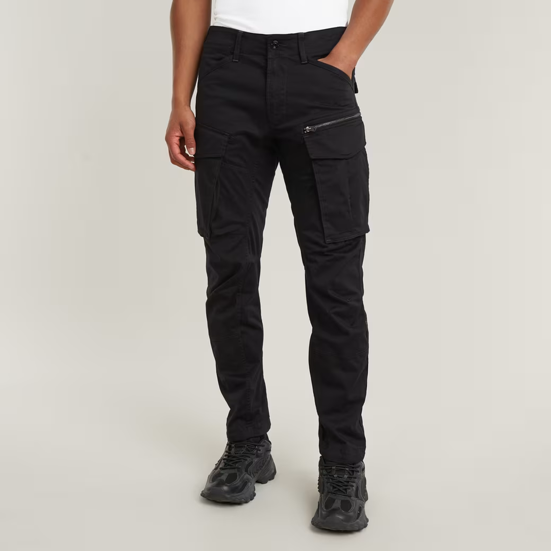 Rovic Zip 3D Regular Tapered | Dark Black