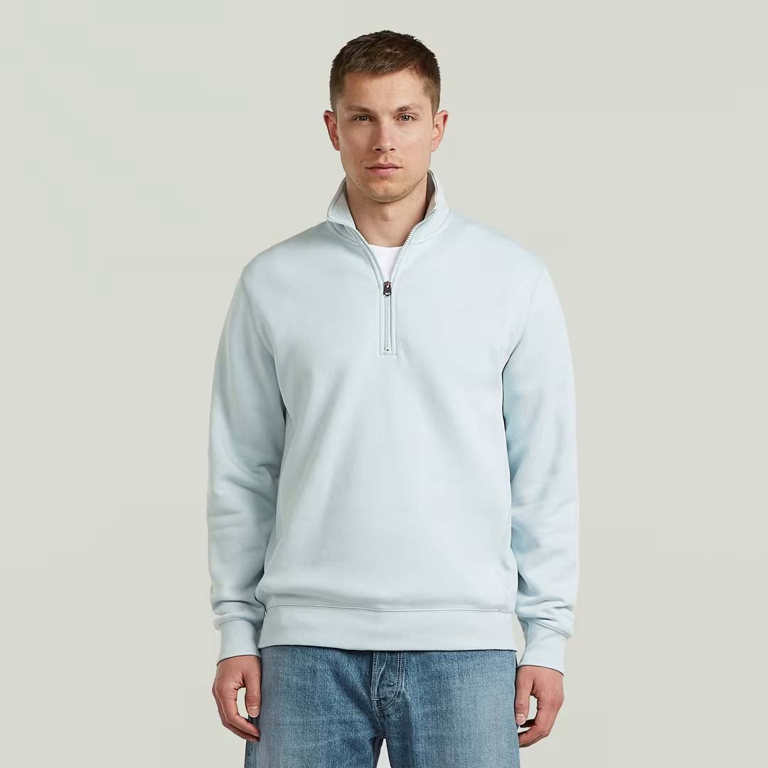 Premium Core 1/2 Zip | Baby Blue