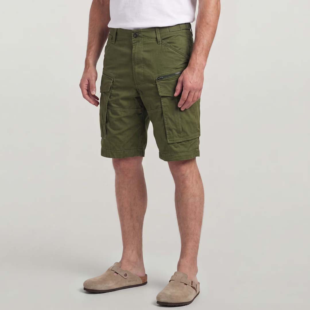 Rovic Zip Relaxed Shorts | Sage