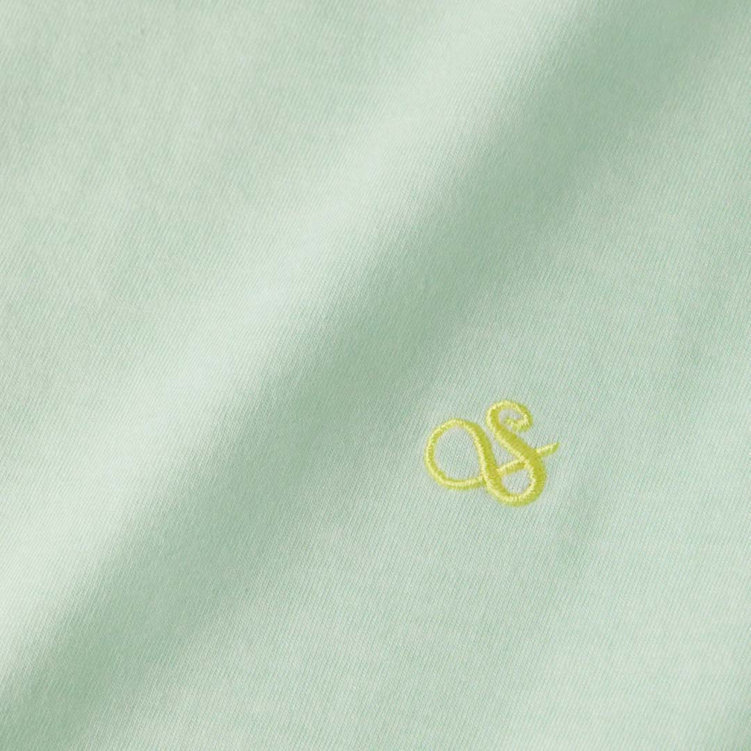 LOGO CREW T-SHIRT | SEAFOAM