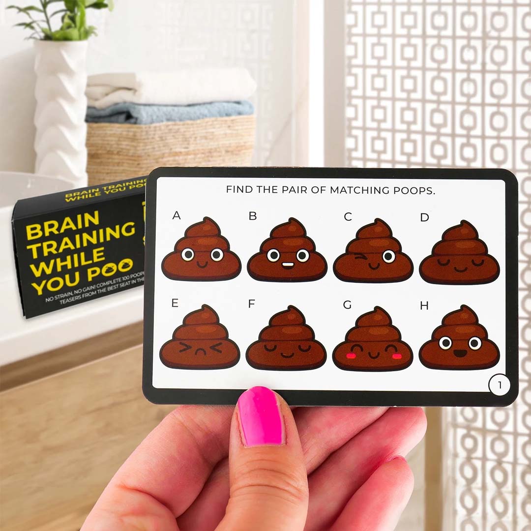 Brain Training While You Poo