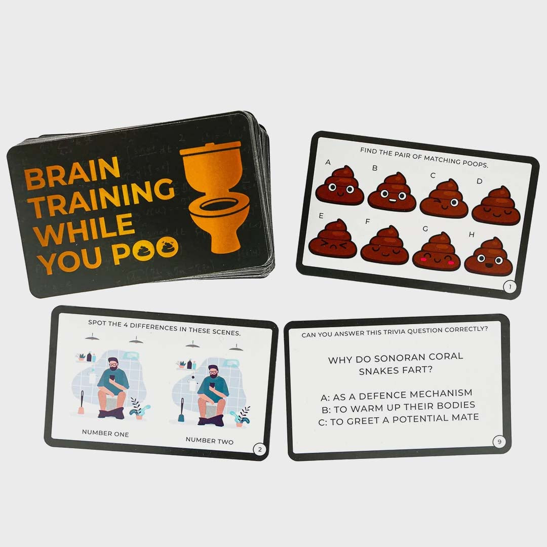 Brain Training While You Poo