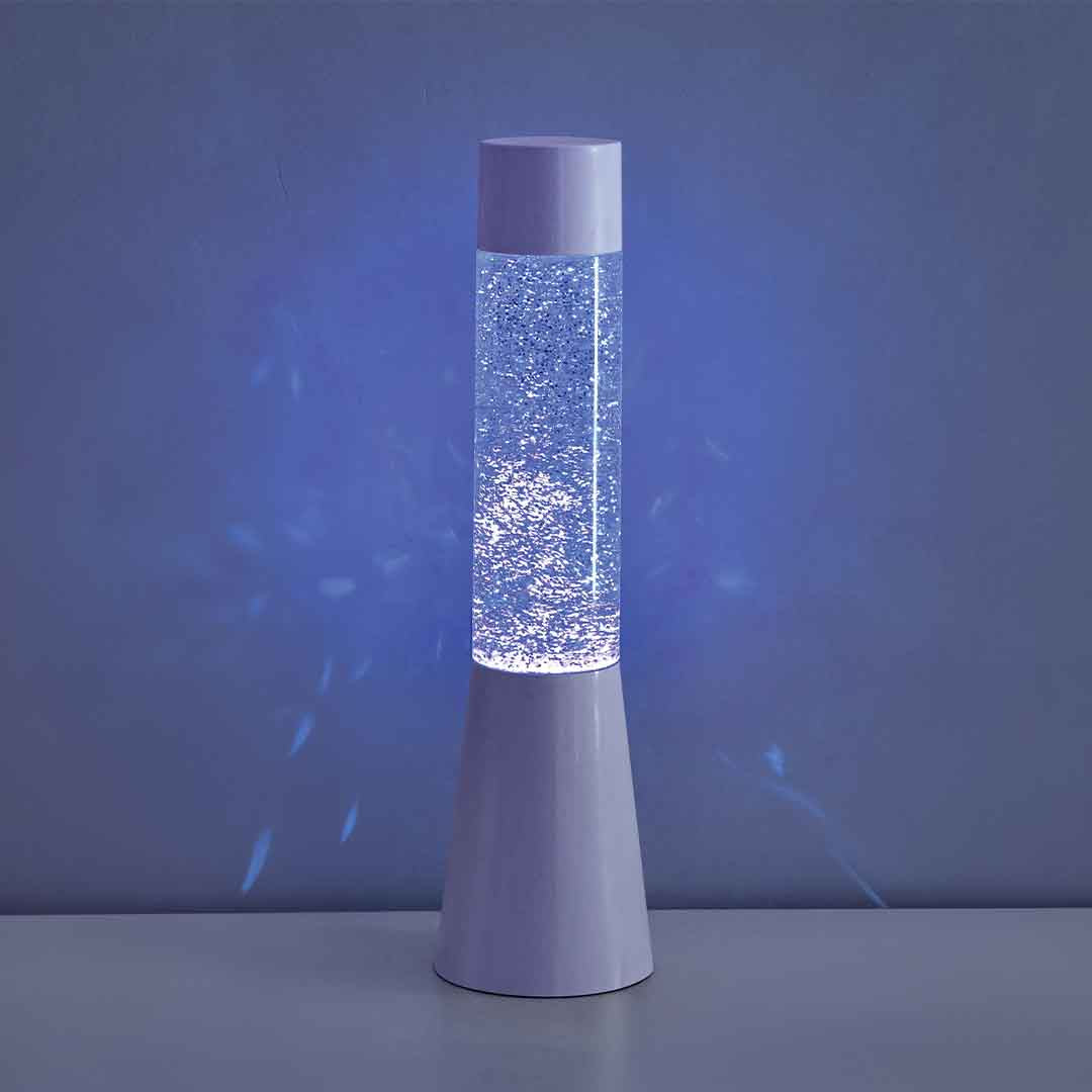 Glitter Lamp | White