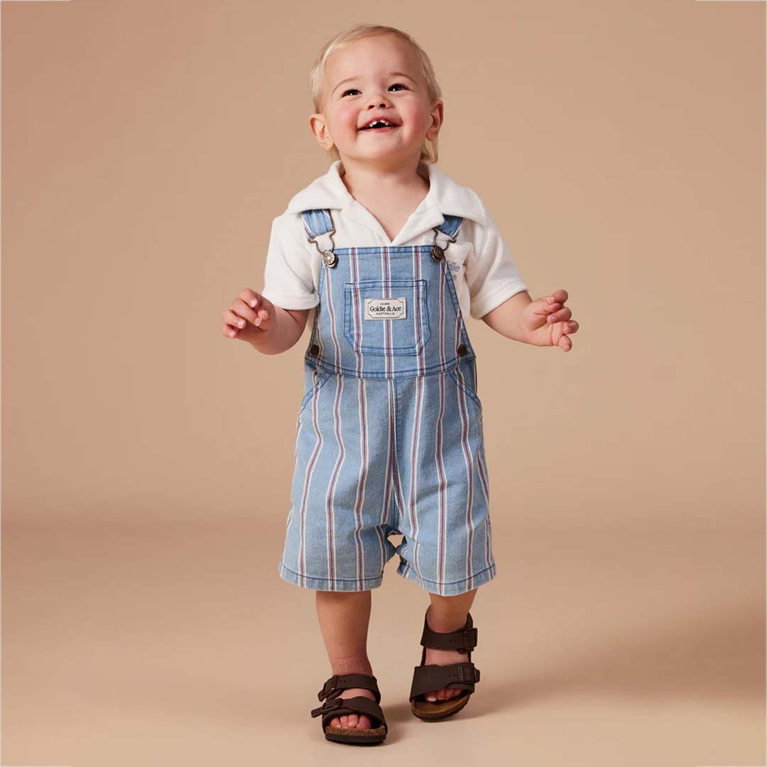 BURTON DENIM OVERALLS  | CLASSIC STRIPE