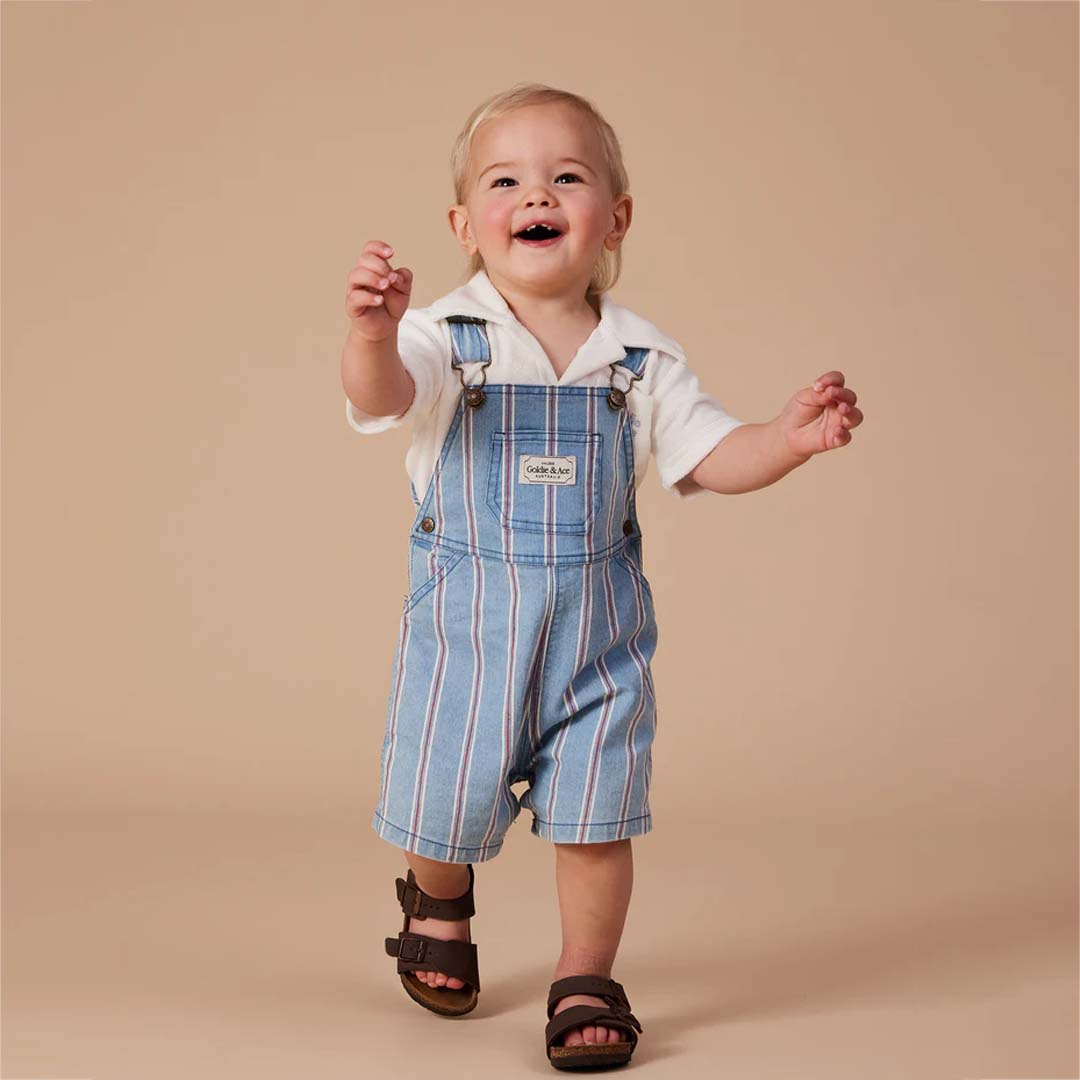 BURTON DENIM OVERALLS  | CLASSIC STRIPE