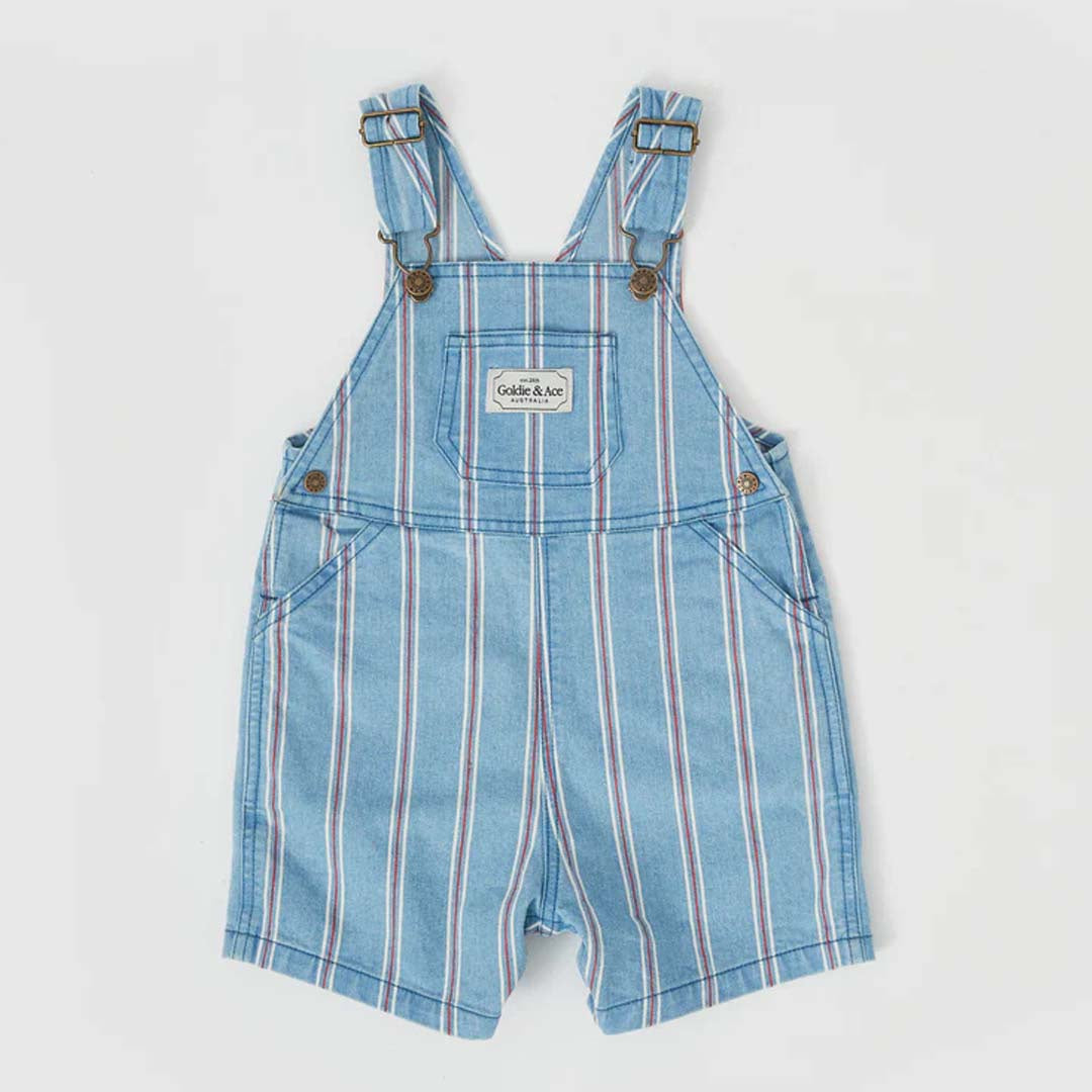 BURTON DENIM OVERALLS  | CLASSIC STRIPE