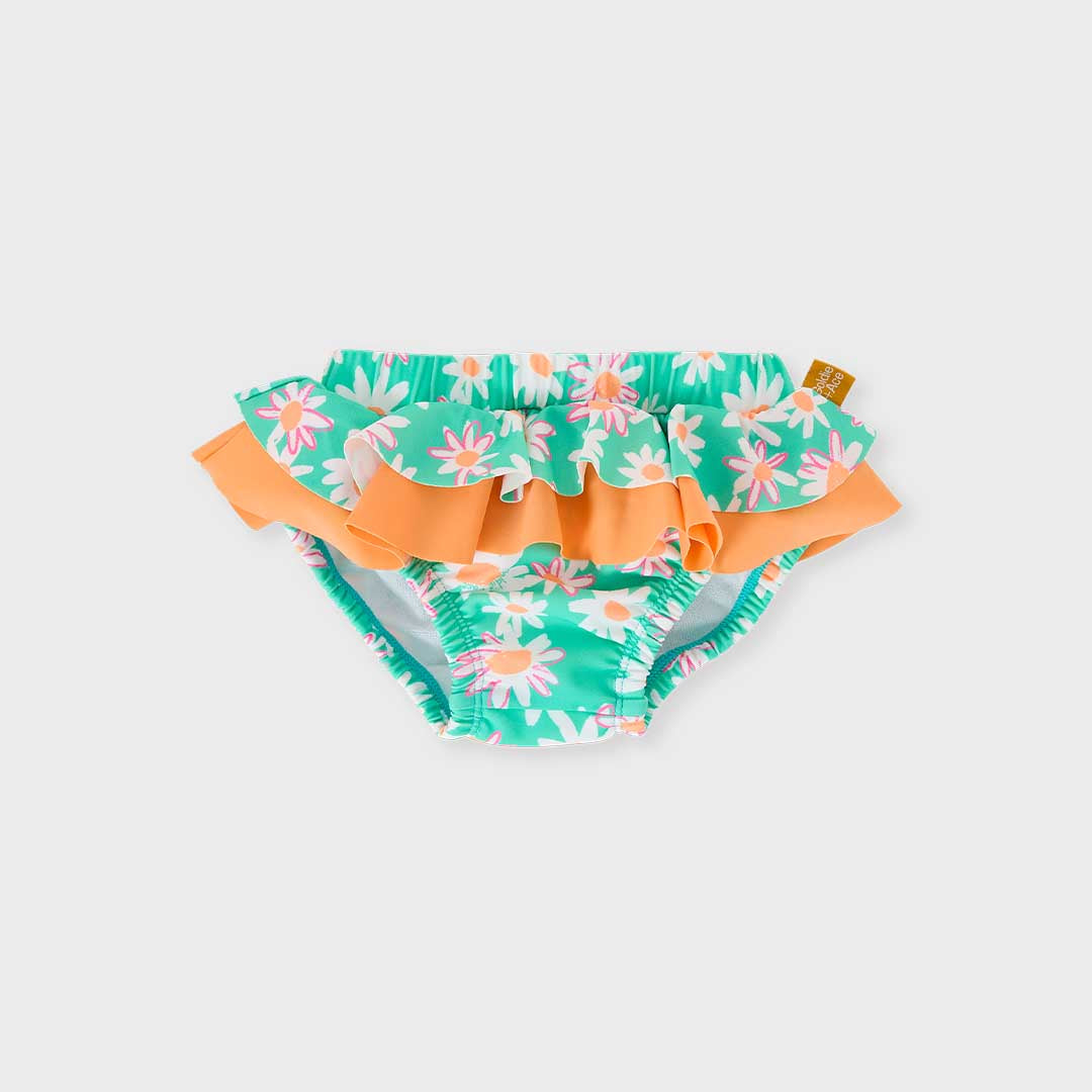 Frill Waist Swim Nappy | Daisy Patch