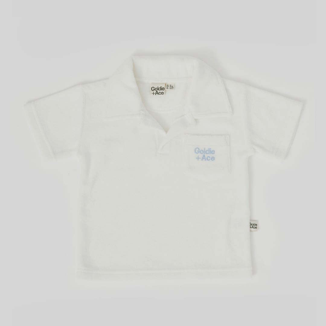 OASIS TERRY TOWELLING POLO SHIRT