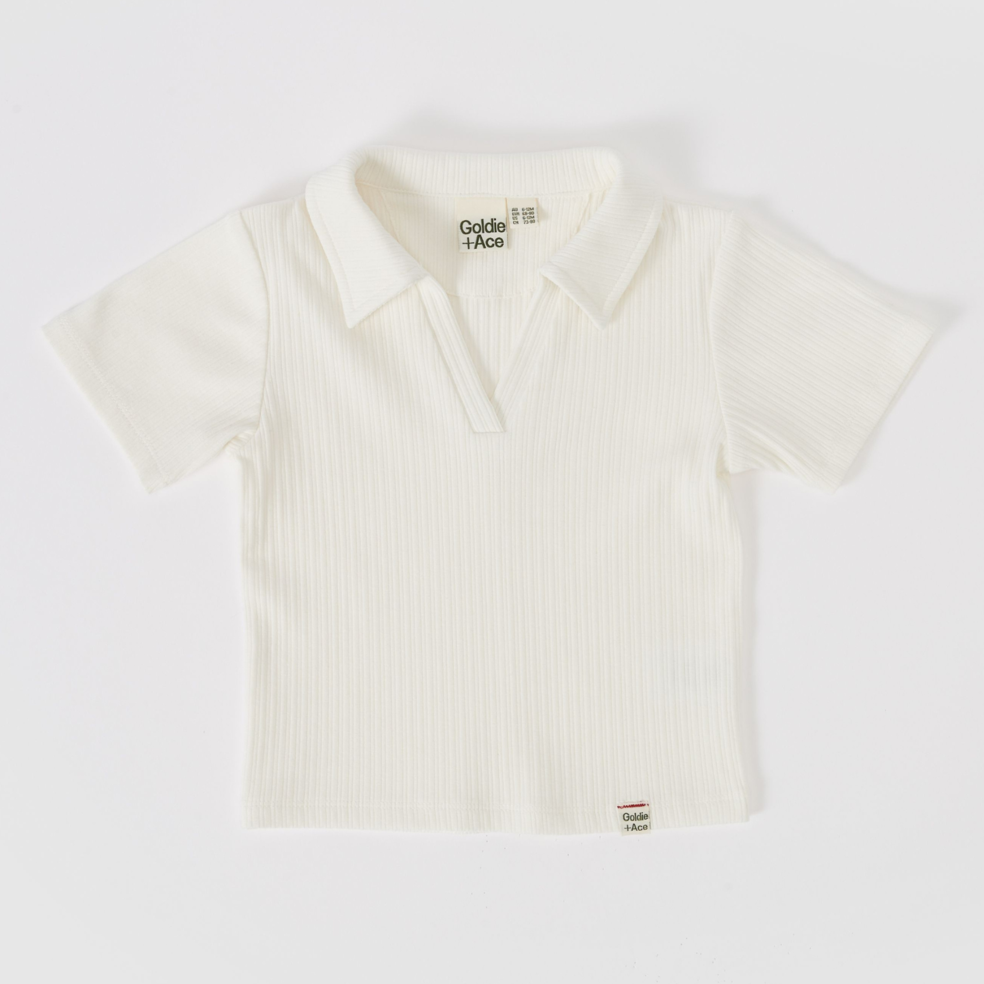 PIA COLLARED T-SHIRT | IVORY