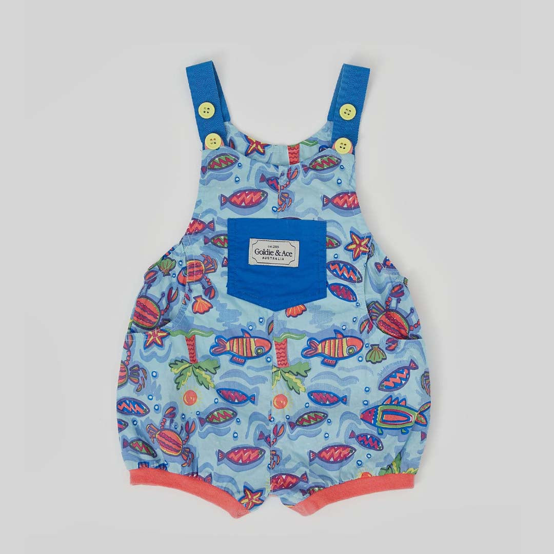 REMY LIGHTWEIGHT BABY ROMPER DAYDREAM ISLAND