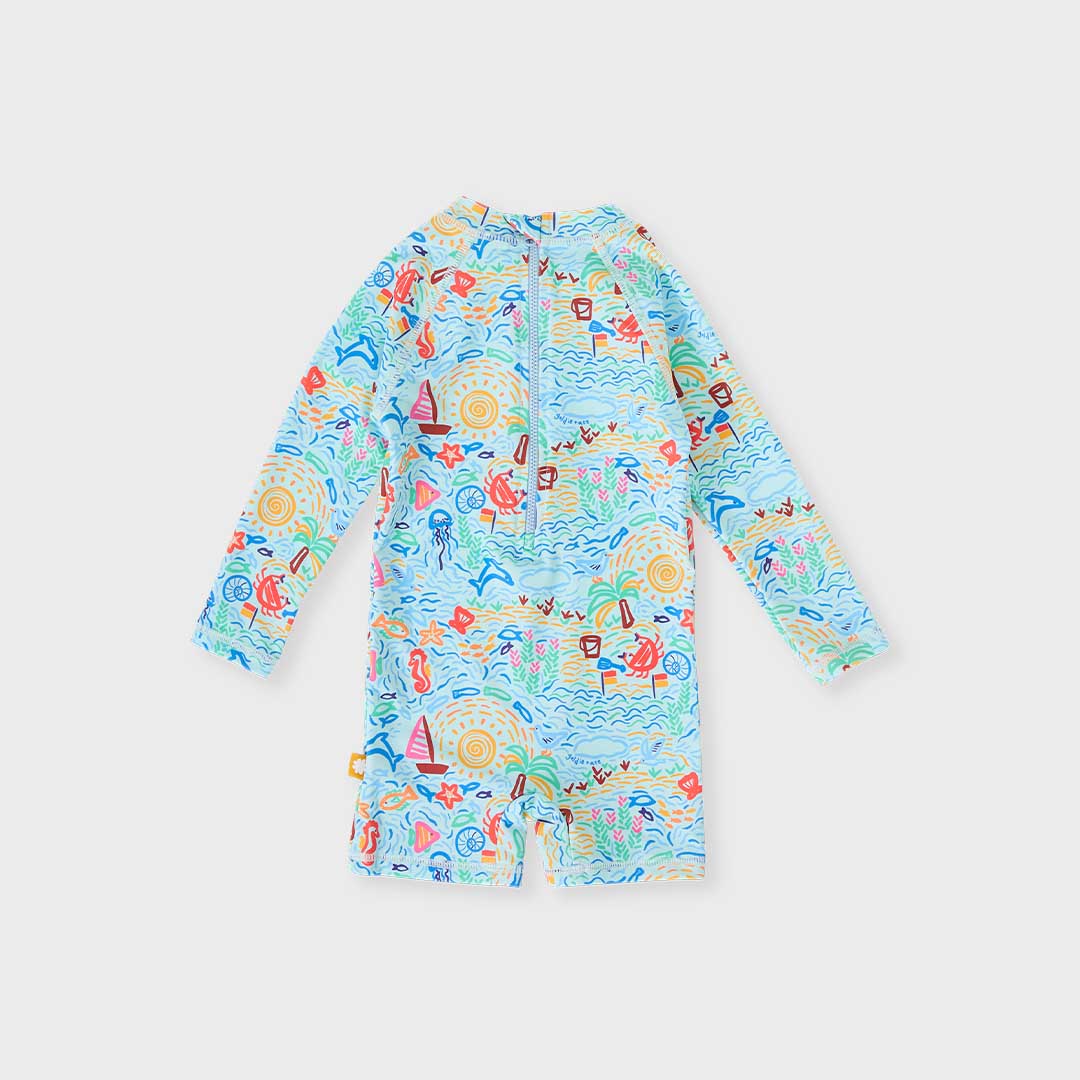 Summer Bay Swimsuit | Light Blue