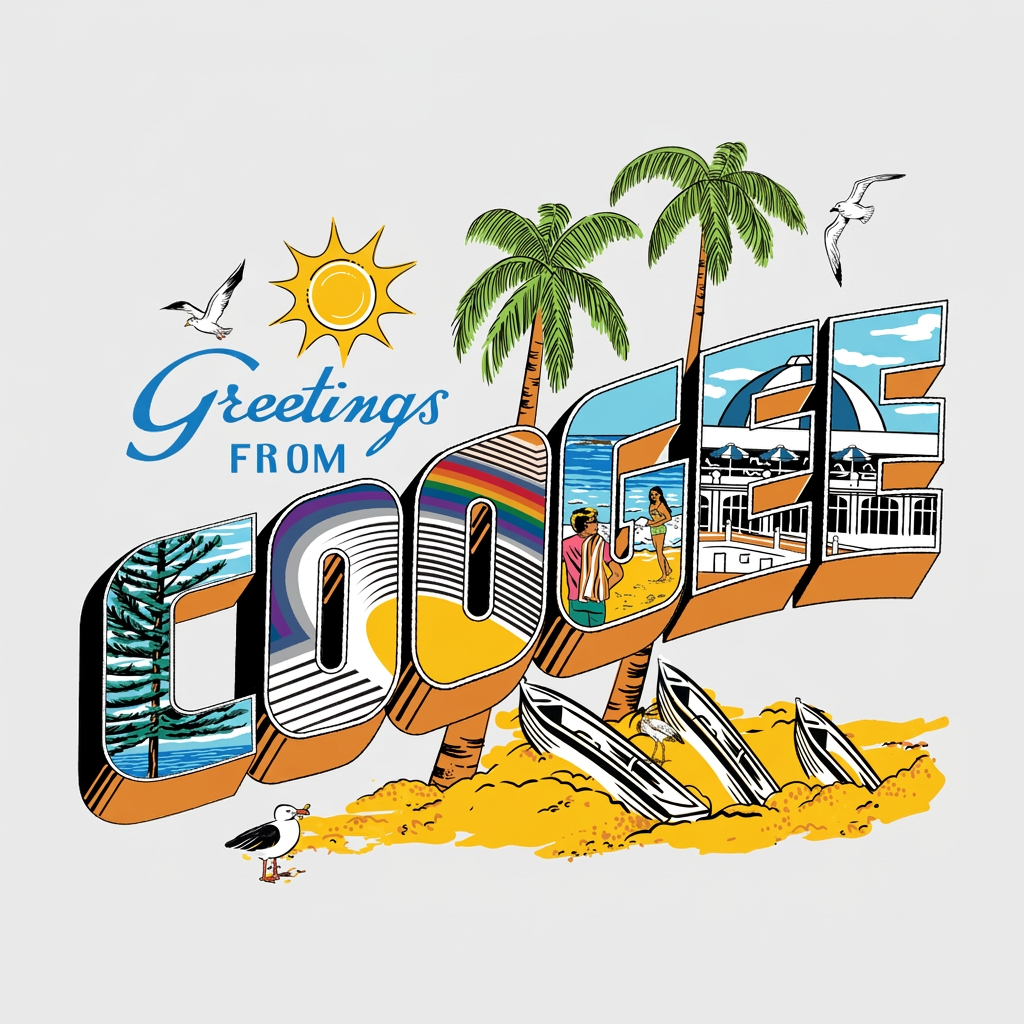 Greetings from Coogee Sticker
