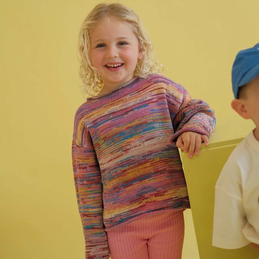 Knitted Pull Over | Rainbow