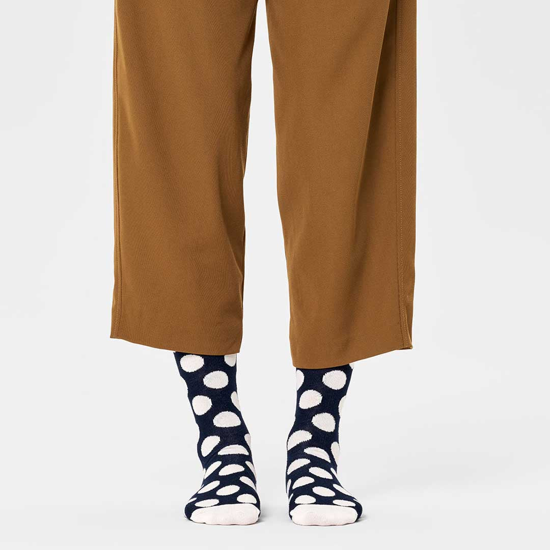 Big Dot Sock (6650) | Navy Red White