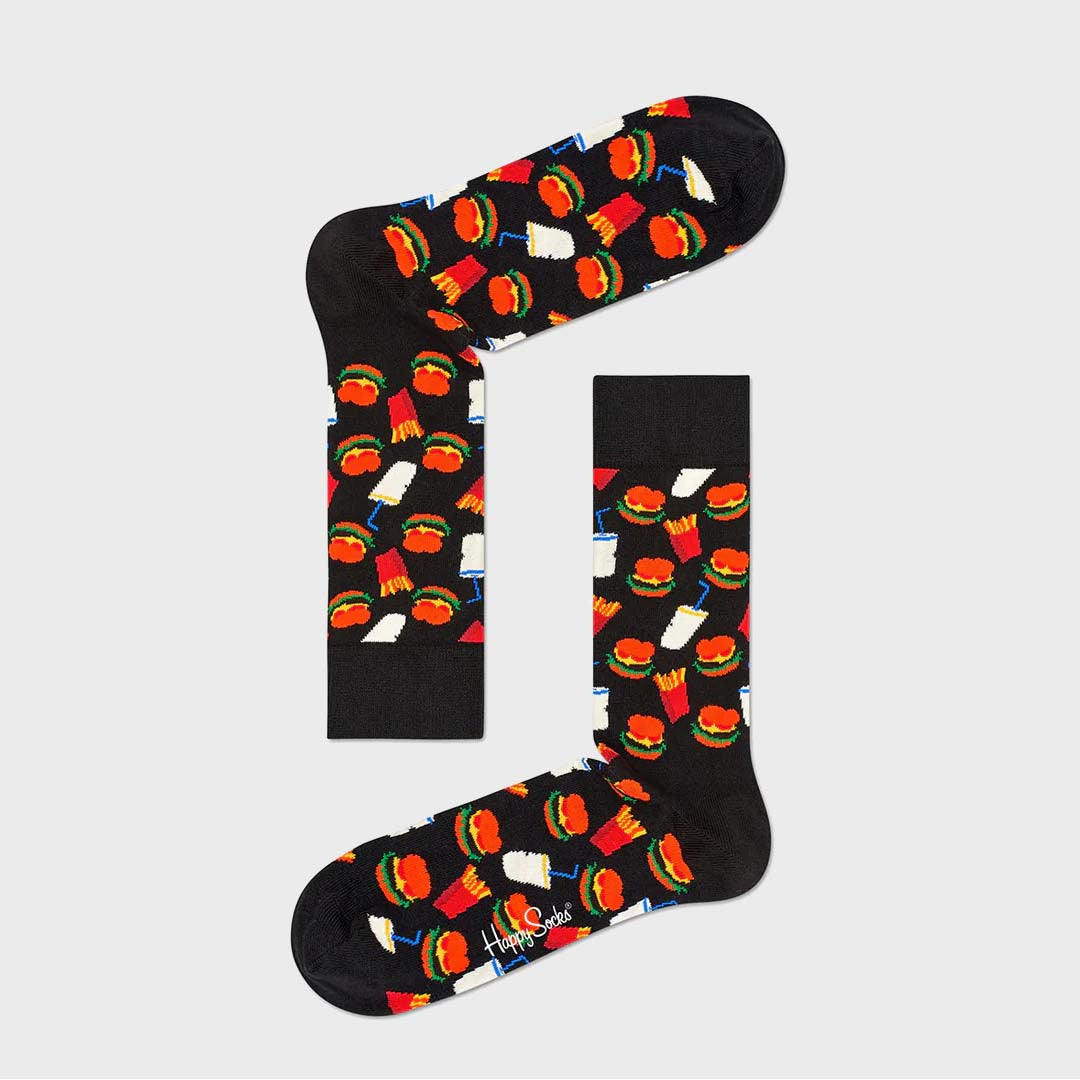 HAMBURGER SOCK (9050) | BLACK